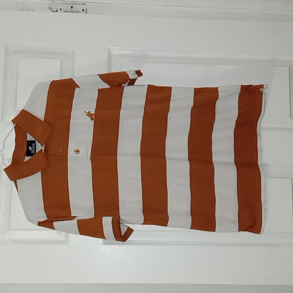Pacific Polo Club Men's Polo Shirt Short Sleeve Size L